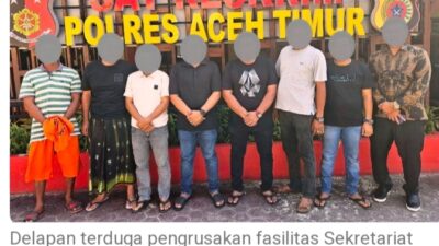 Polisi Amankan 8 Orang Pelaku Kisruh Saat Musyokab Berlangsung