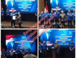 Partai Demokrat berikan Rekomendasi kepada Erzaldi untuk maju pada PilGub Babel 2024