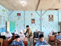 Siswa SiSwi Sekolah MTs Kecamatan Payung Mengikuti Kegiatan ( ANBK )