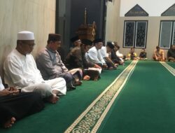 Para Sepuh dan Tokoh Masyarakat Hadiri Acara Maulid Nabi Muhammad SAW, di Masjid Al Ikhlas, Air Selemba