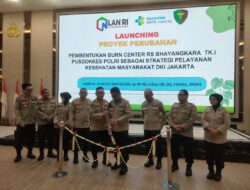 AKBP. dr. Huntal Napoleon, Sp BP-RE, Subsp LBL (K), FIHFAA, FRSPH Launching Burn Center RS Bhayangkara TK.I Pusdokkes Polri