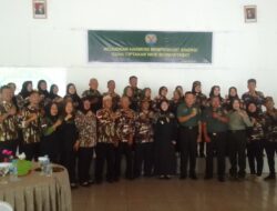 Sambutan Pabung Bangka Tengah Acara Wujudkan Harmoni dan Sinergi untuk NKRI Bermartabat