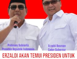 WPR/IPR menjadi penghambat perizinan Pertambangan erzaldi Temui Prabowo Subianto