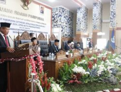 Drs. Akhmad Elvian, Sekwan DPRD Sampaikan Ucapan Selamat kepada Hertza, S.H., M.H. Ketua DPRD Kota Pangkalpinang yang Baru