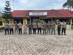 IPTU. Marwan, Gelar Apel Gabungan TNi Dan Polri Bersama Satpol PP Dalam Rangka Hari Pelantikan Presiden Dan Wapres RI